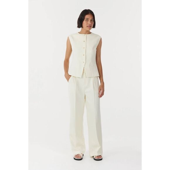 Third Form Skyline Tailored Bodice Tailored Vest Warm White Size 2 - Picture 2 of 13